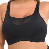 Plus Size Wireless Sexy Cut Outs Top Crop Tank Bra