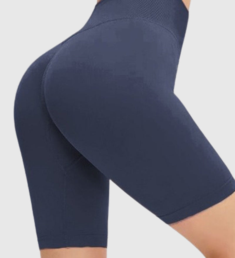 Yoga Shorts High Waist Seamless Hip Lift Shorts