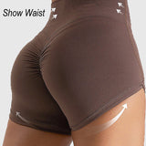 Seamless Hip-lifting Sports Yoga Shorts