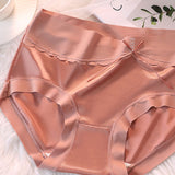 Luxury High Waist Tummy Control Satin Panties