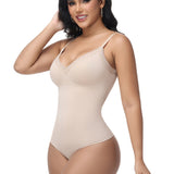 Sorelyne® Lace Trimmed Seamless Hip Lift Shapewear Bodysuit
