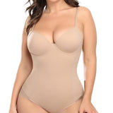 Breast Push Up Butt Lift Bodysuit Shapewear With Bra