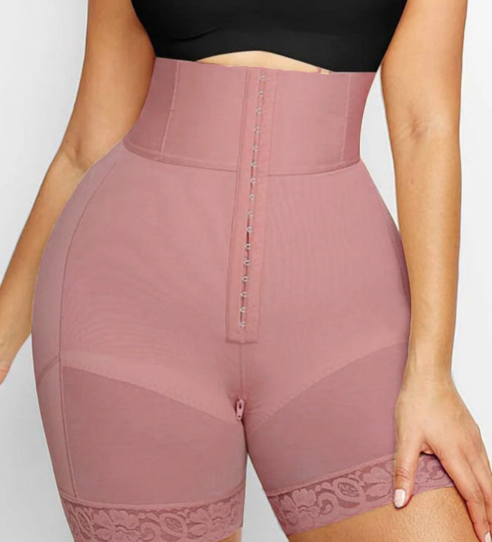 3 Boned Sculpt High Waist Tummy Control Booty Shorts