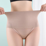 Mid Waist Panty Tummy Control Thongs Waist Trimmer Body Shaper