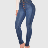 Women's High-Waisted Butt-Lifting Skinny Jeans