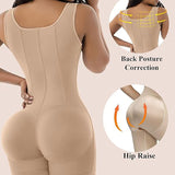 Sorelyne® High Compression Open Bust Shapewear With Hook Shaper Slimming Bodysuit  Tummy Control Girdles