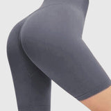 Yoga Shorts High Waist Seamless Hip Lift Shorts