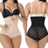 High-waisted Tummy Control Breathable Mesh Panties Shorts