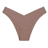 Sexy Ice Silk Low-Rise Panties Seamless Multicolor Briefs Lingerie