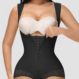Sorelyne® Leopard High Compression Open Bust Tummy Control Body Shaper