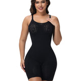 Sorelyne® Rose Jacquard Thigh Slimmer Shapewear Seamless Sculpting Snatched Waist Bodysuit