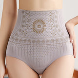 Women's High Waist Shapewear Panties Fat Burning Body Shaper Briefs