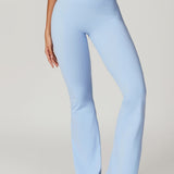 Crossover High Waist Hip Lift Quick Dry Yoga Flared Pants