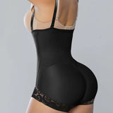 Sorelyne® Tummy Control Girdle Shaper Bodysuit Zipper Opern Bust