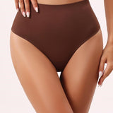 Women's Seamless Mid-Rise Shaping Thong