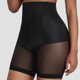 Seamless Mesh Breathable Shapewear Shorts Tummy Control Hip-Lift Corset Shaping Pants