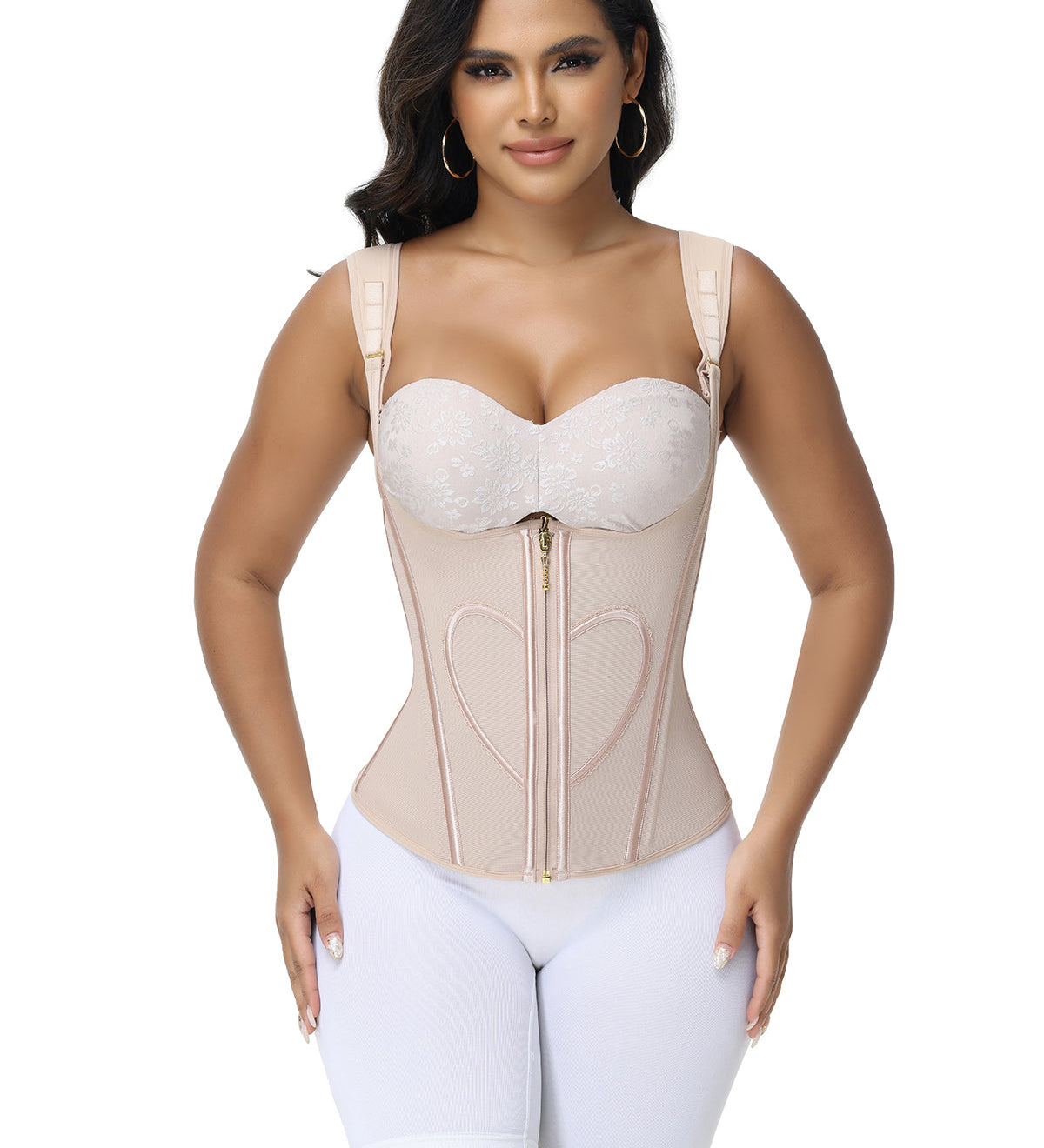 Sorelyne® Girdles Colombianas Heart Pattern Tank Top Waist Trainer
