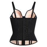 Sorelyne® Girdles Colombianas Love Pattern Corset Top Zipper Waist Trainer