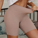 Seamless High Waist Boyshorts without Trace One Piece Butt Lift