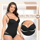 Breast Push Up Butt Lift Bodysuit Shapewear With Bra