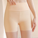 High Waisted Shaping Shorts Hip Lifting Ice Silk Seamless