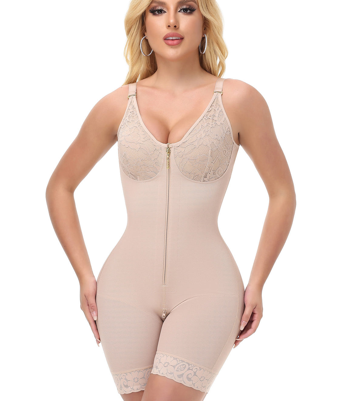 Sorelyne® Lace Cup Hourglass Tummy Control Girdles Full Body Shaper