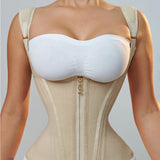Waist Trainer for Women Body Shaper Corset Vest Tank Top with Steel Bones