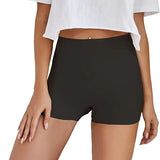 Solid Elastic Seamless Non-Slip Boyshorts Underwear