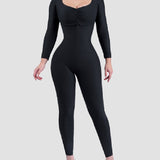 Sorelyne® Seamless Full Body Shaper High Compression Butter Soft Built In Mesh Hooks Shapewear