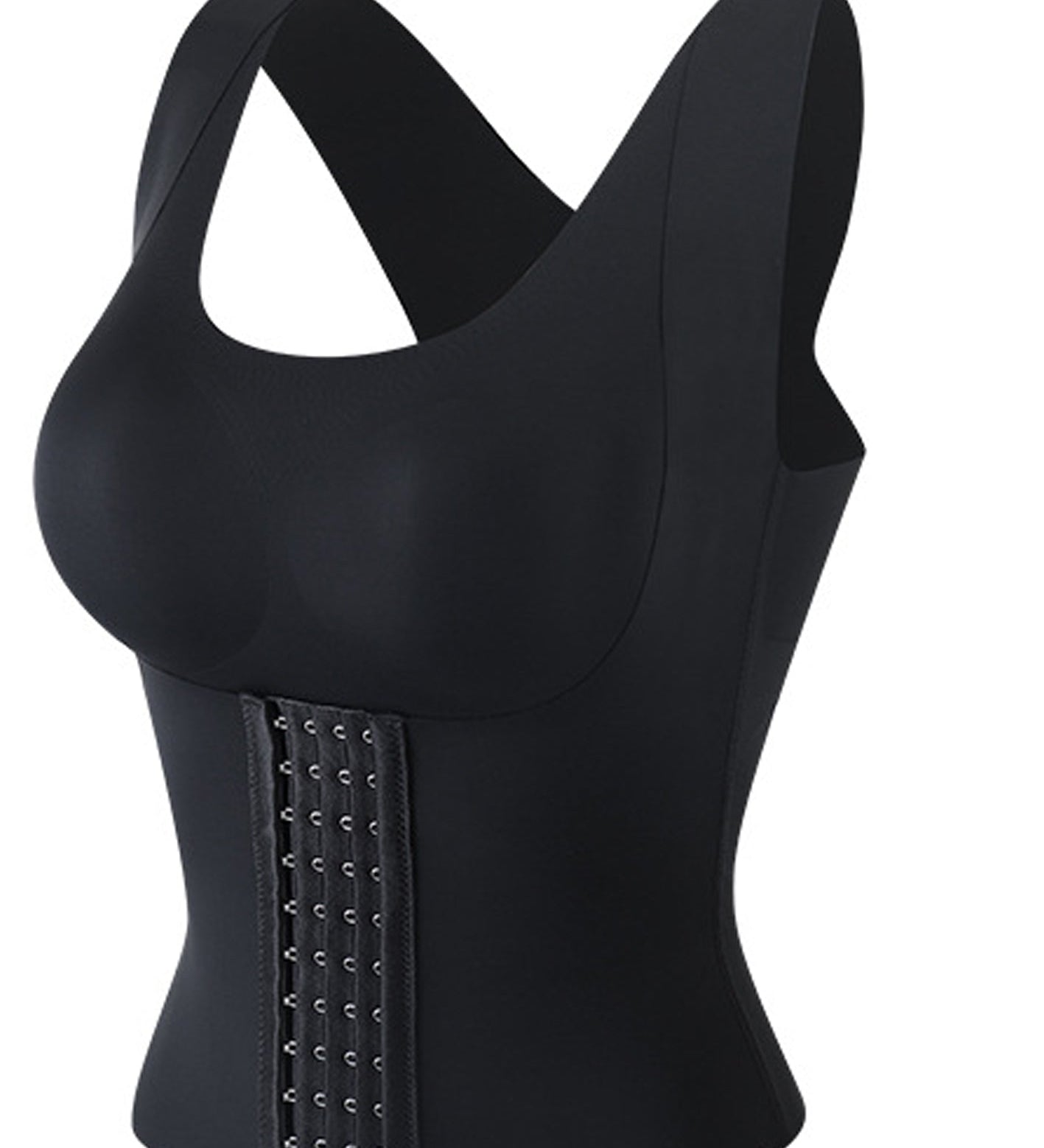 Comfort Double Compression Corset with Seamless Tummy Control and Back Support