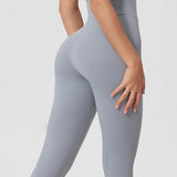 Front Zip High Waist Butt Lifting Workout One Piece Jumpsuit