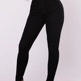 High Waist Elastic Tummy Control and Hip Lift Skinny Jeans
