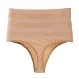 High Waist Sexy Triangle Thong Briefs Tummy Control Shapewear Panties