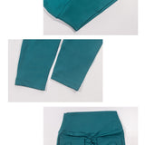 Peach Hip Fitness Leggings with Cargo Pockets