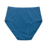 High Waist Pure Cotton Panties Tummy Control Breathable Underwear
