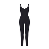 Sorelyne® Bodycon Stretch Leopard Print Jumpsuit Sleeveless Push Up Body Catsuit