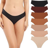 Sexy Ice Silk Low-Rise Panties Seamless Multicolor Briefs Lingerie