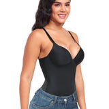 Sorelyne® Women's Smooth Push Up Tummy Control Thong Sleeveless Bodysuit Shapewear