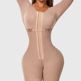 Sorelyne® Full Body Shaper Shapewear Girdle Colombianas Full Bust Long Sleeves Strong Compression