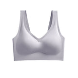 Seamless Full up back Buckle Sports Yoga Bra Underwear