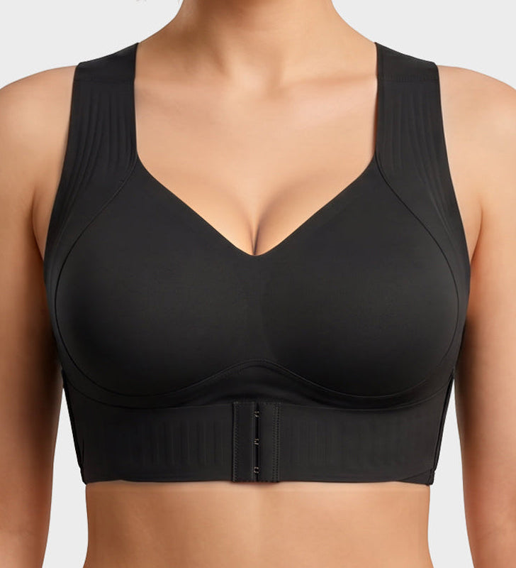 Posture Support Wireless Deep V Shaping Bra