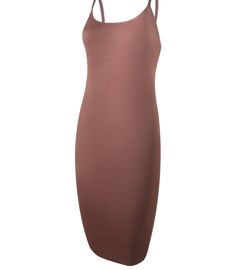 Sexy Seamless Long Suspender Hip-Hugging Dress Tummy Control Under Dress Body Shaper