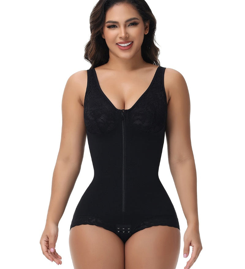 Sorelyne® Girdles Colombianas Lace Bust Post Surgery Zipper BBL Compression Shapewear