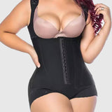 Enhanced Version 7 Steel Bones 3-row Button Corset Tights Tummy Shaping Belt Body Shaper