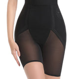 Seamless Mesh Breathable Compression Boyshorts Tummy Control Thigh Slimmer Shapewear Shorts