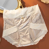 Ice Silk Light Luxury Comfort Seamless High Waist Underwear