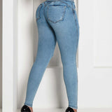 Sorelyne® High-Waisted Butt-Lifting Tummy Skinny Ripped Jeans