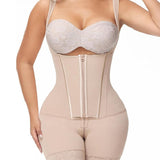 Sorelyne® High compression Front Zipper Mid Thigh Shapewear