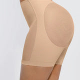 Women's Seamless Mesh High Waist Shapewear Shorts Thigh Slimmer Underwear