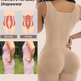 Sorelyne® High Compression Open Bust Shapewear With Hook Shaper Slimming Bodysuit  Tummy Control Girdles